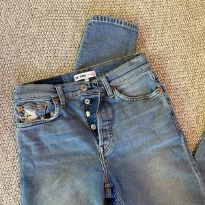 RE/DONE originals high rise comfort stretch 26